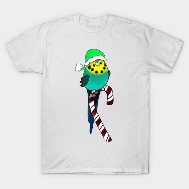 Holiday Birb T-Shirt by Fickle and Fancy